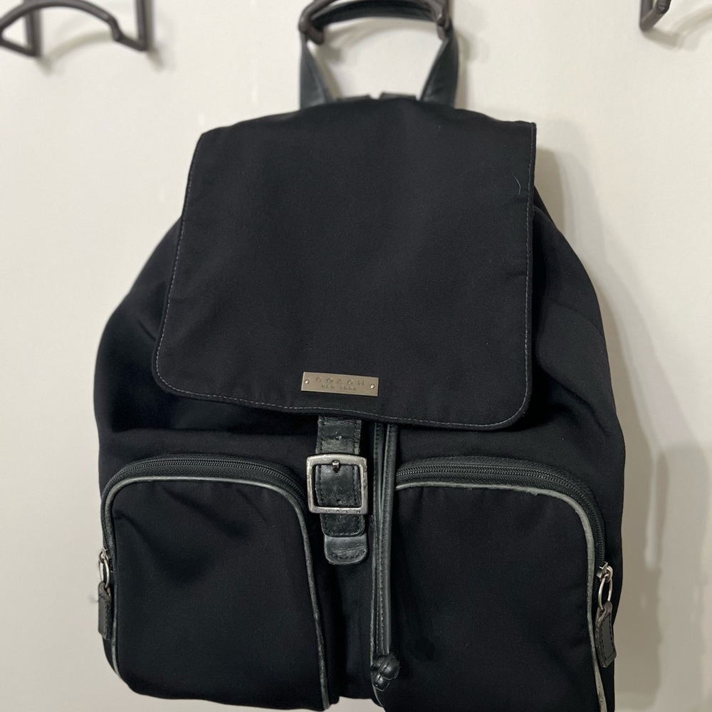 Coach Black Backpack Z-6243